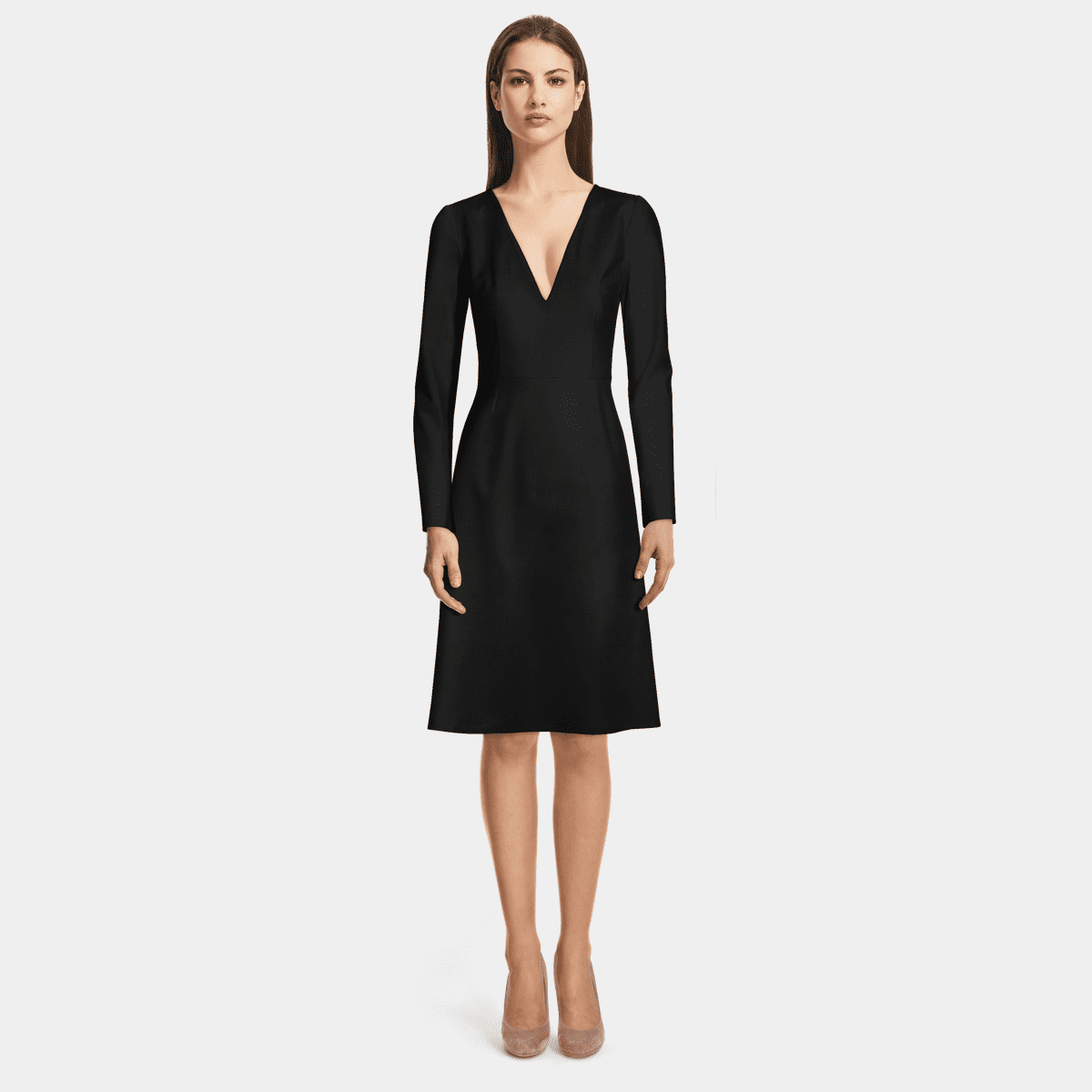 short black dress with sleeves The Magic of Black: Size:BLACK, Extra Large wedding dresses