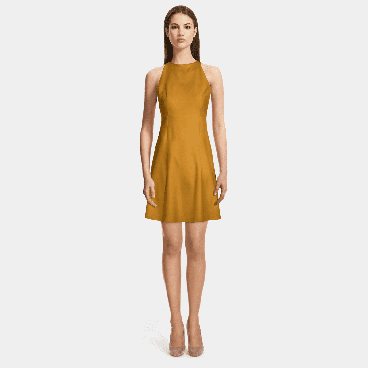 Jerry's 570 Adult Small Mediterranean Muse Halter Skate Dress