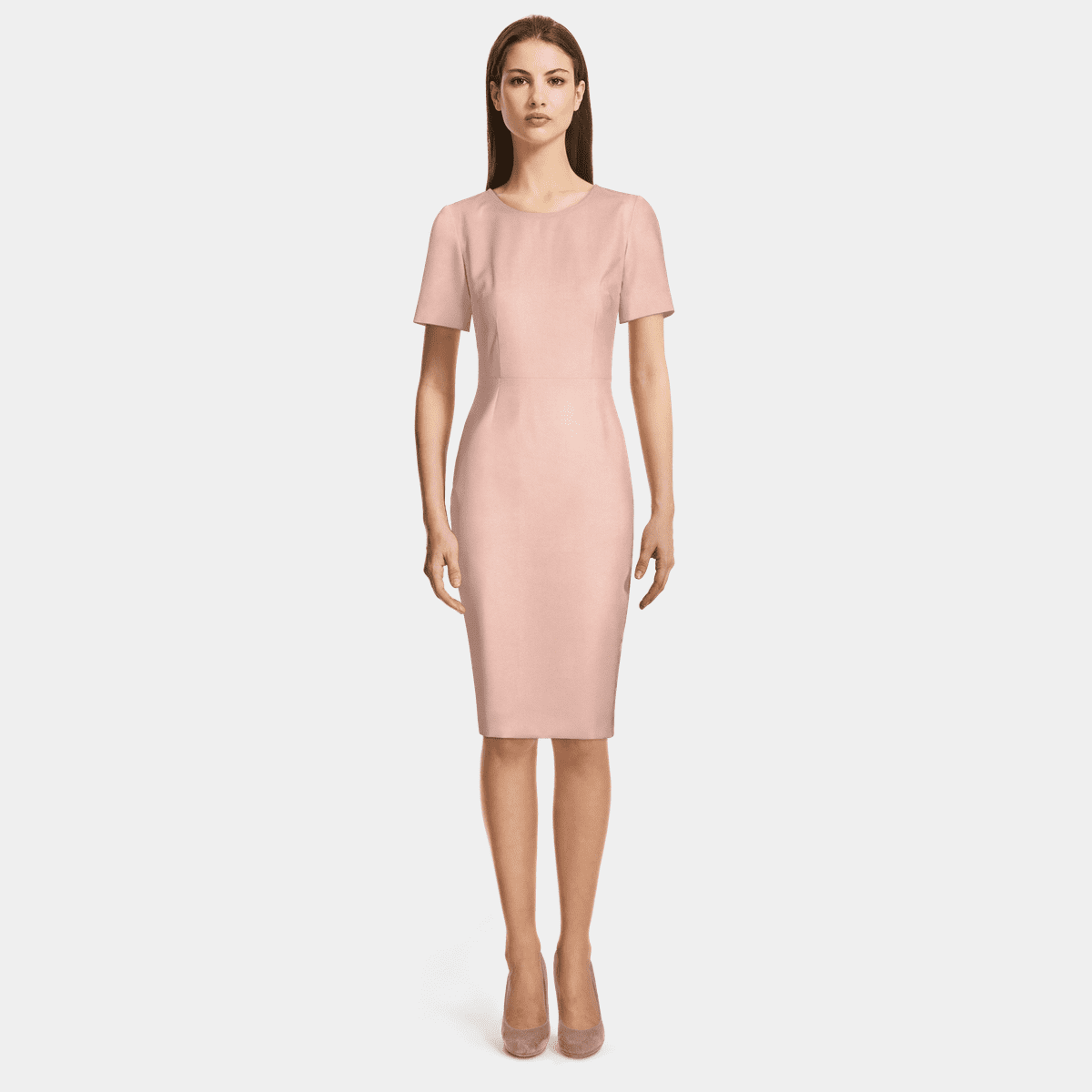 Blush Pink Nuru Dress main image 1