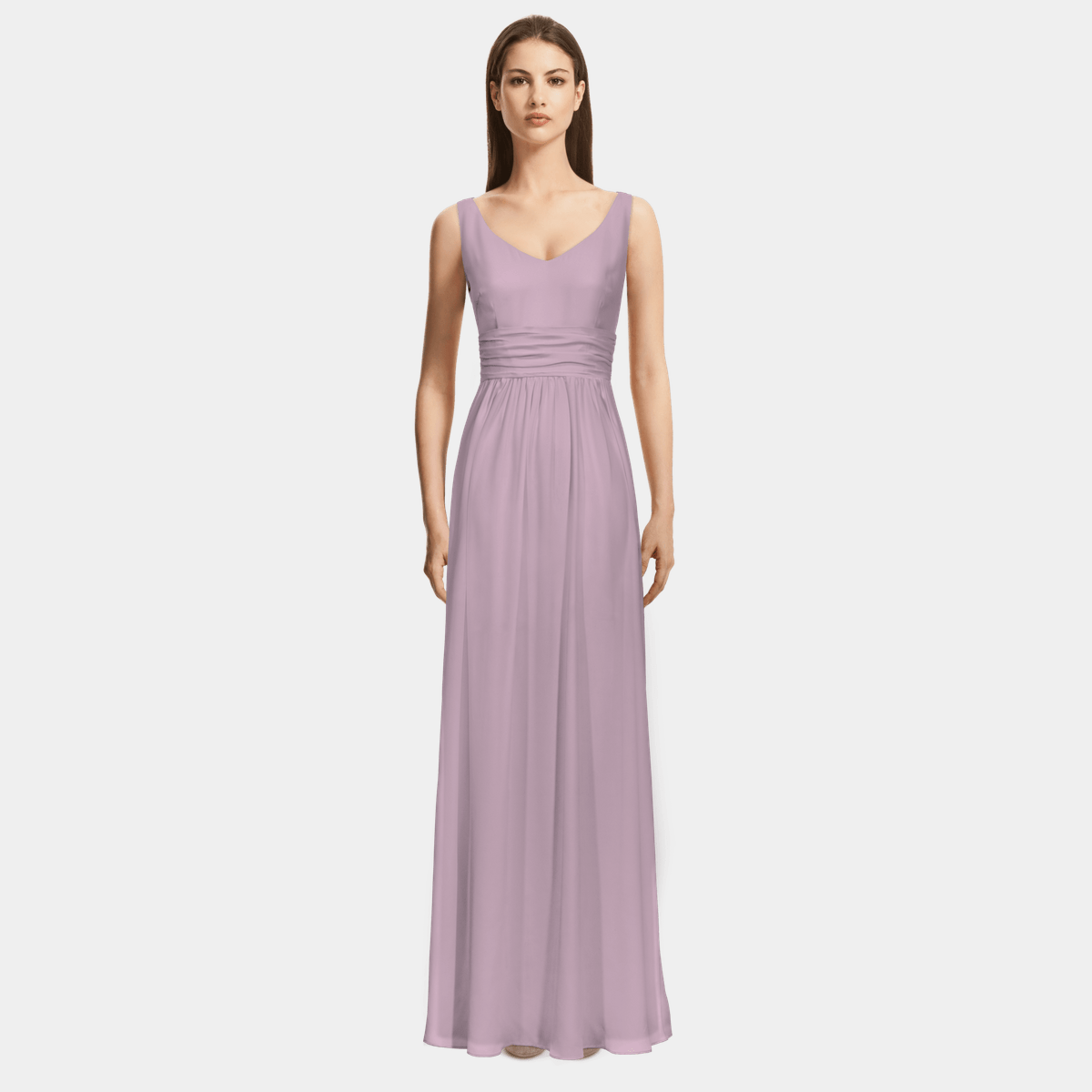 Lavender Empire waist Maxi Dress ...