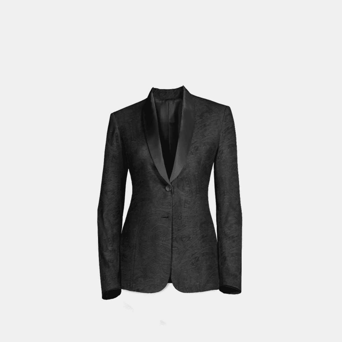 Lavender Tuxedo - Paisly Blazer main image 1