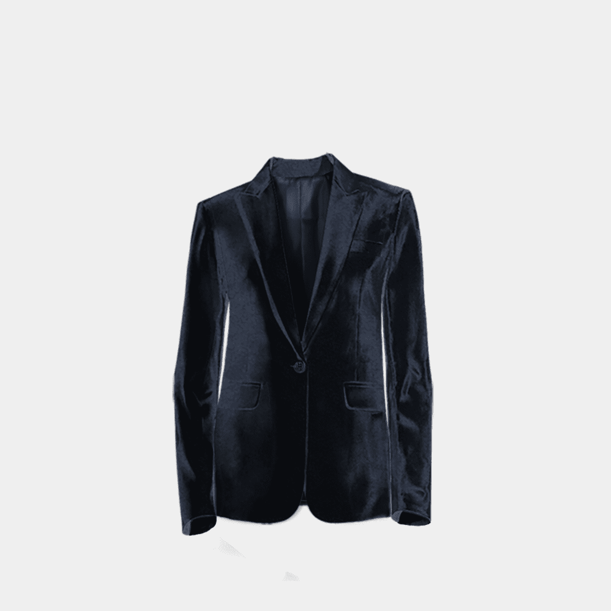 2020079 Navy Blue Two Button Blazer