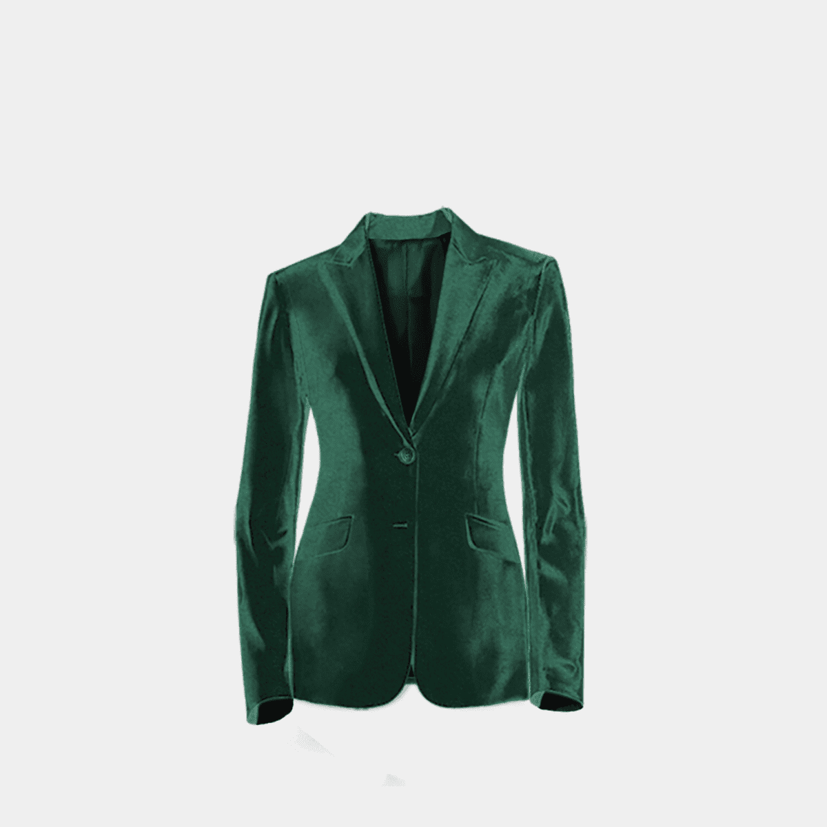 【関税&送料込】Mm Studio Bottle Green Stretch Velvet Blazer Willa Blazer In Stretch Velvet For Women | J.Crew
