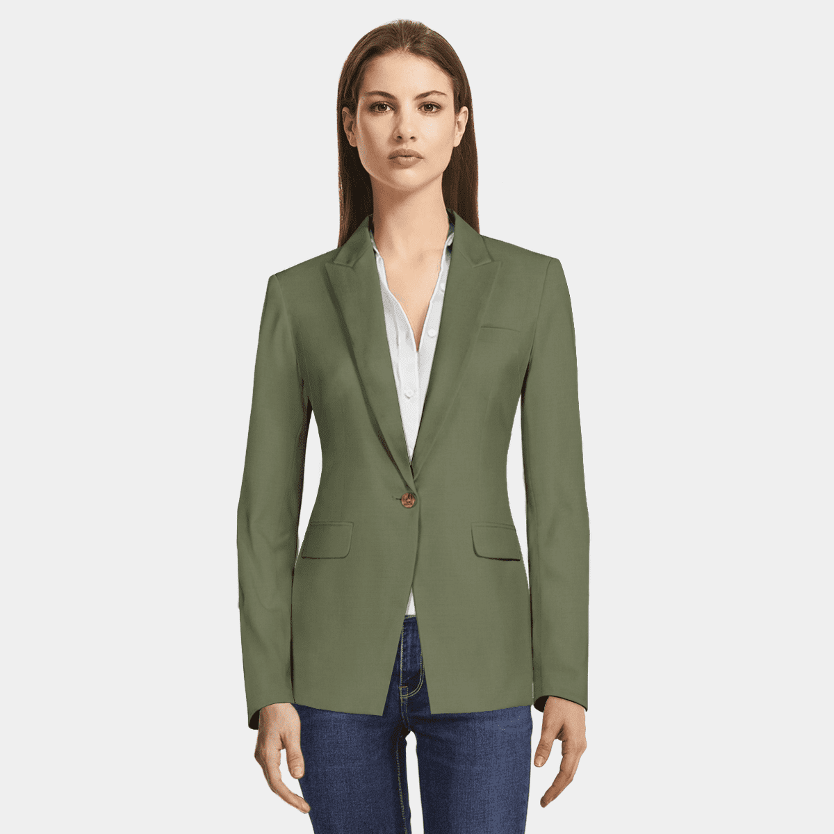 green summer blazer