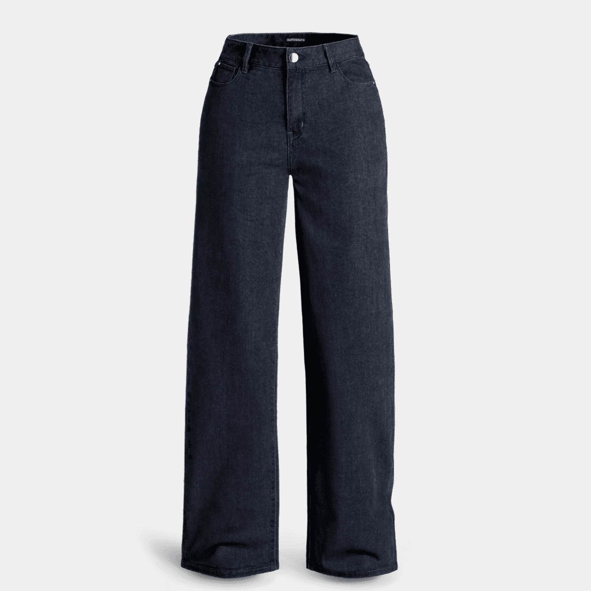 【YOURNUS】Nonfade Indigo Wide Denim YNG Wide Indigo Denim Pants