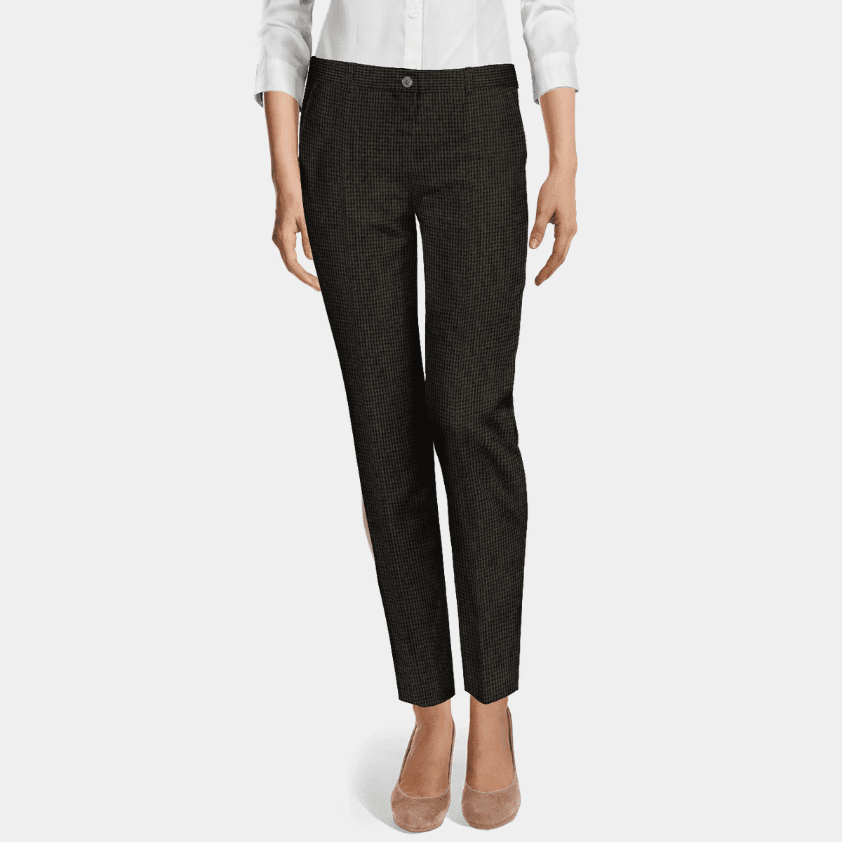 Women's Cigarette Pants  Made to Measure - Sumissura