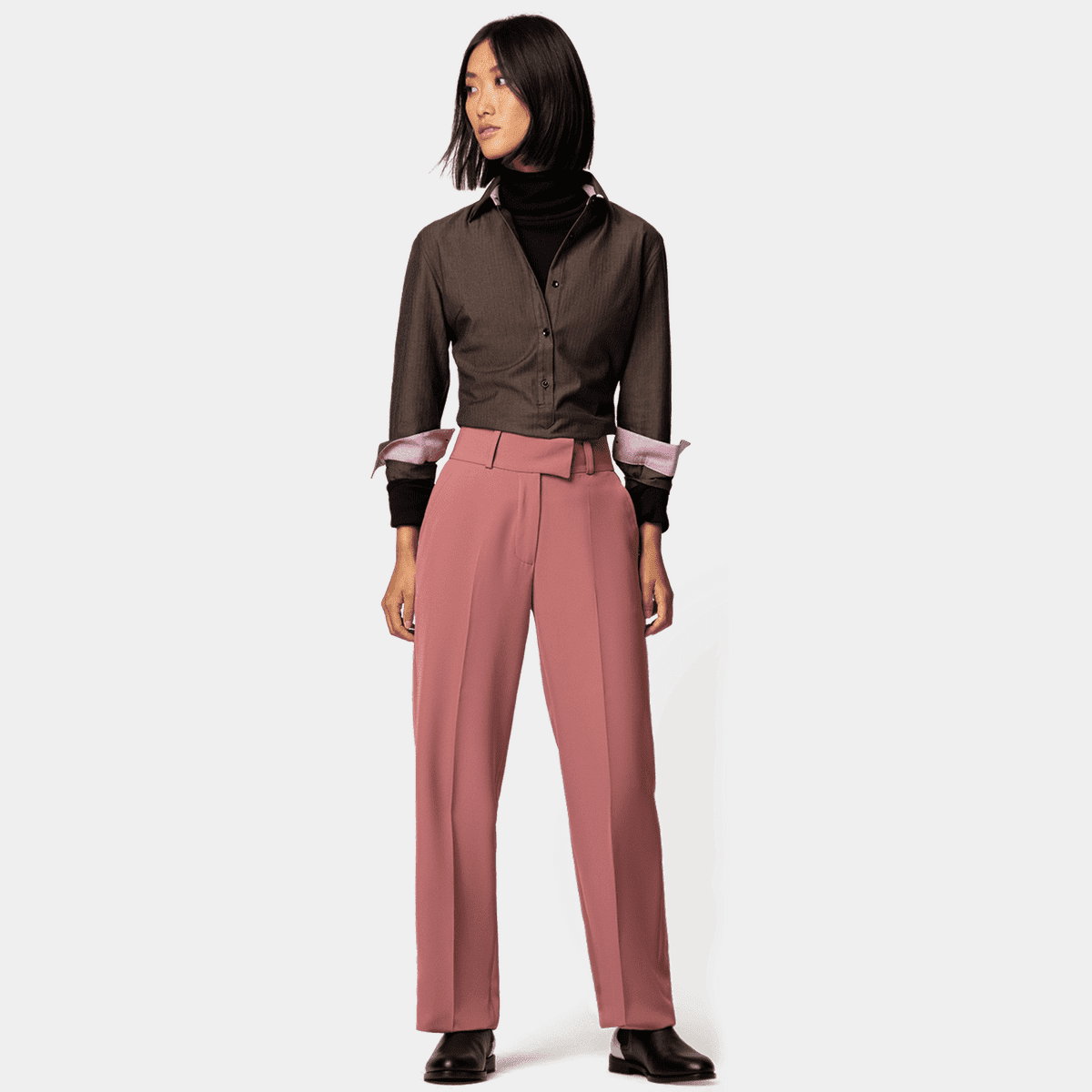 Shiusina Womens Dress Pants Size 20 and Straight Solid Elastic