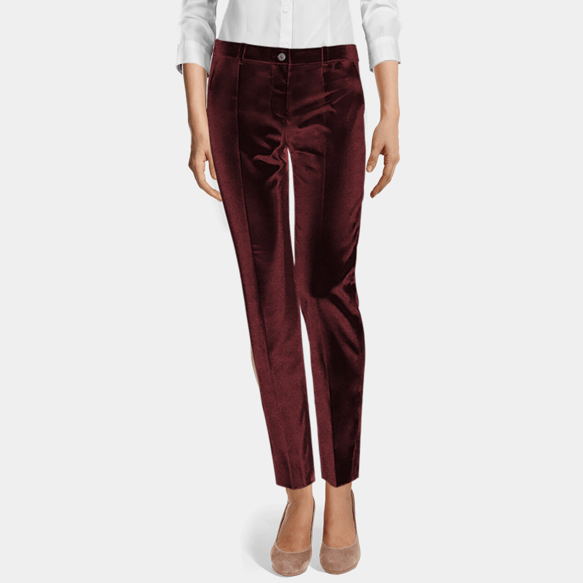 Velvet cigarette deals pants