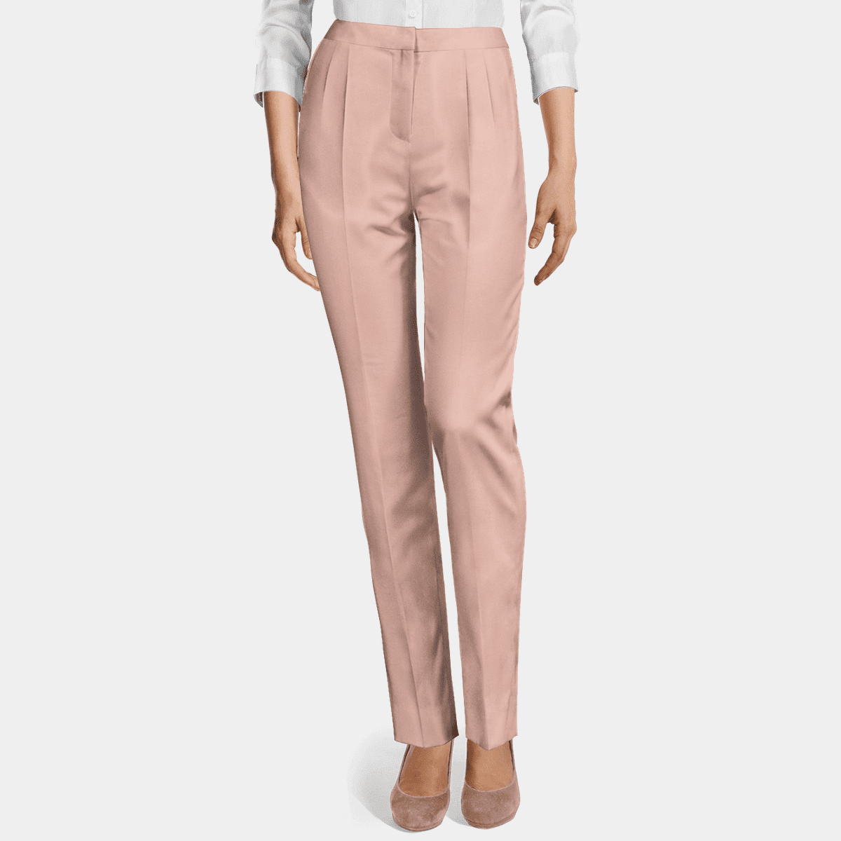 beige dress pants womens