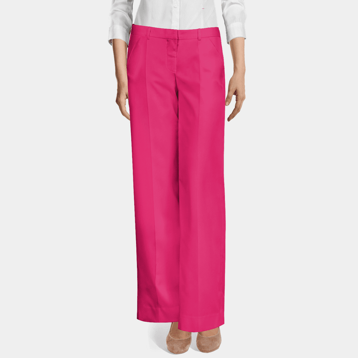 pink work pants