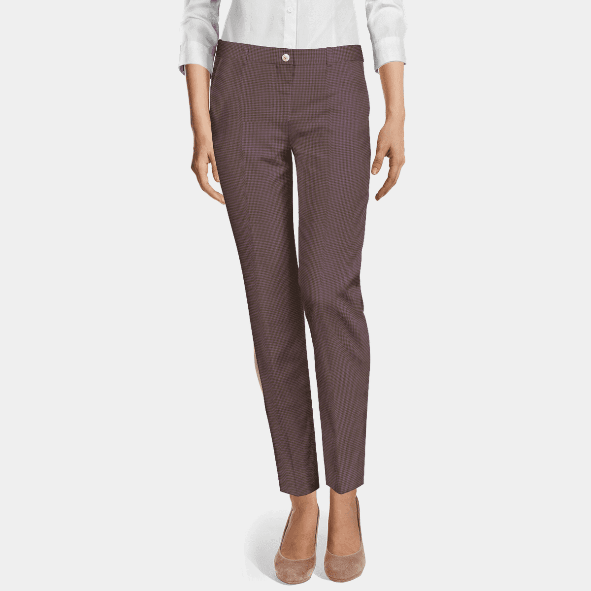 50s Capri Trousers Purple Wool Pants 1950s Pants Super High | Shop Exile |  Tucson, AZ