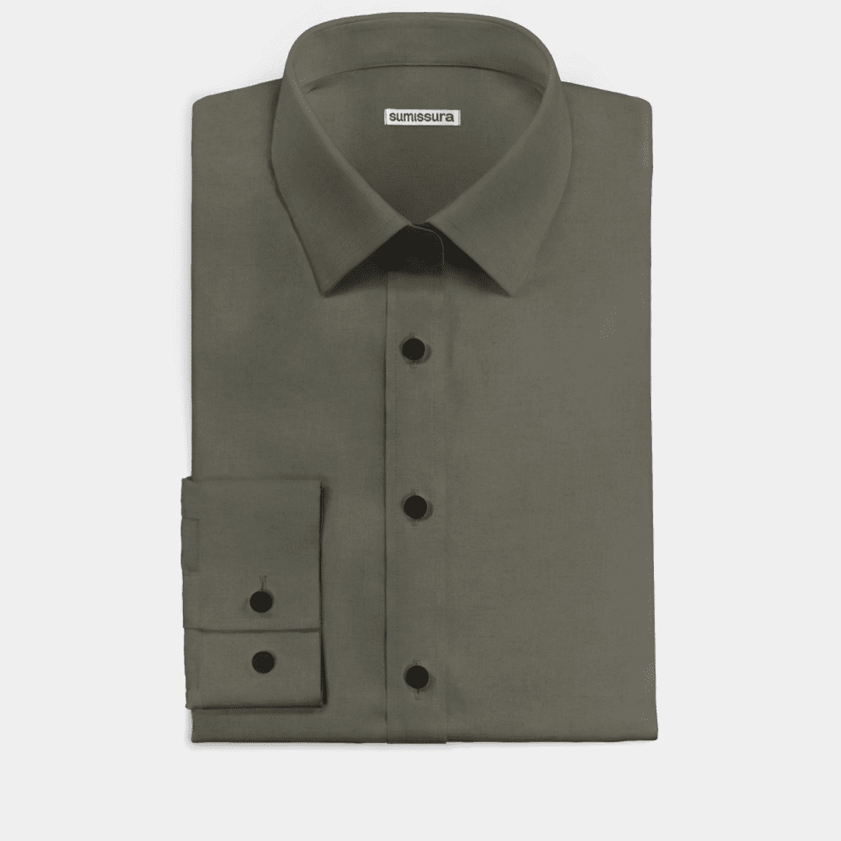 army green mens denim shirt ,,, 100% cotton ... plus 3X >>> main image 0
