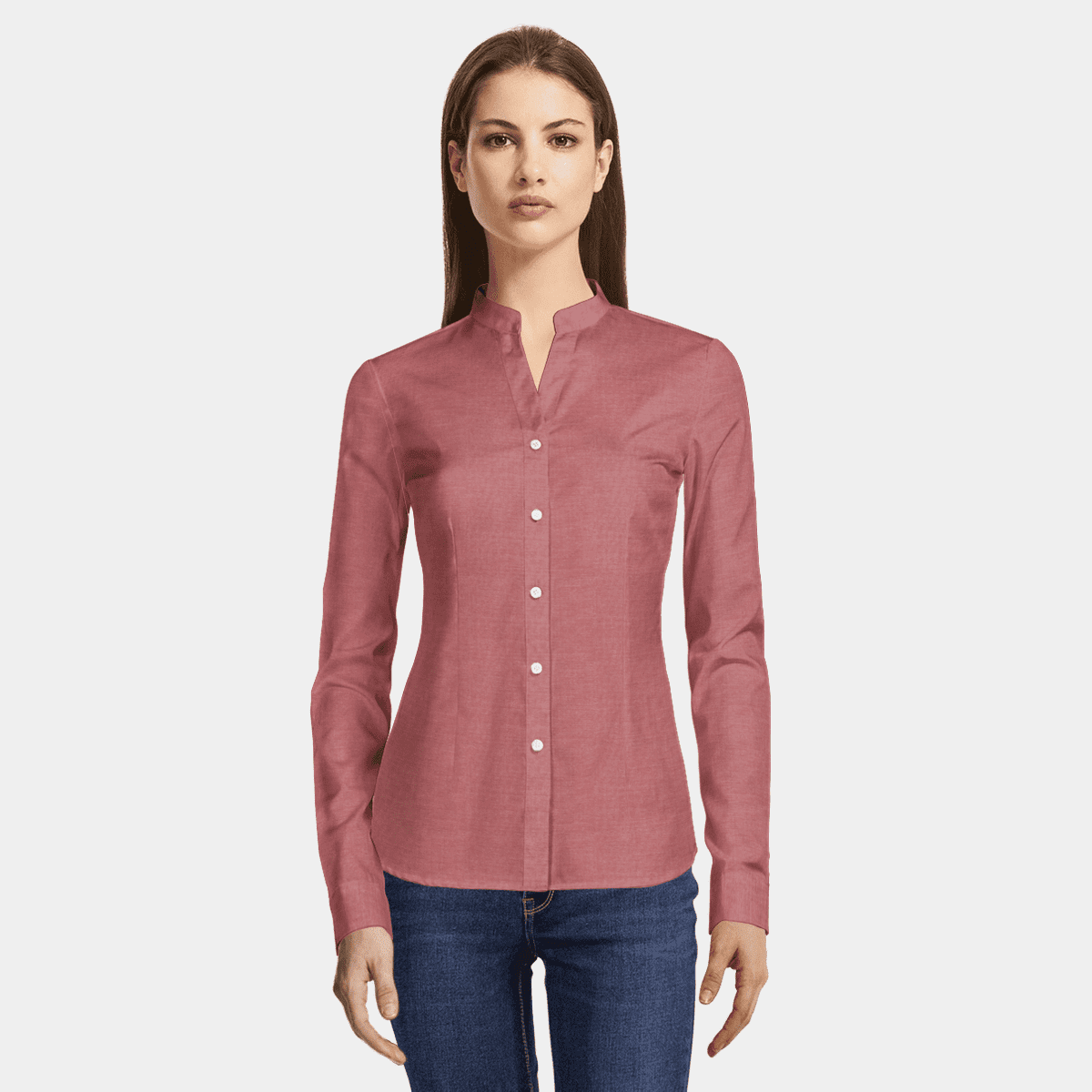 maroon dress shirt womens