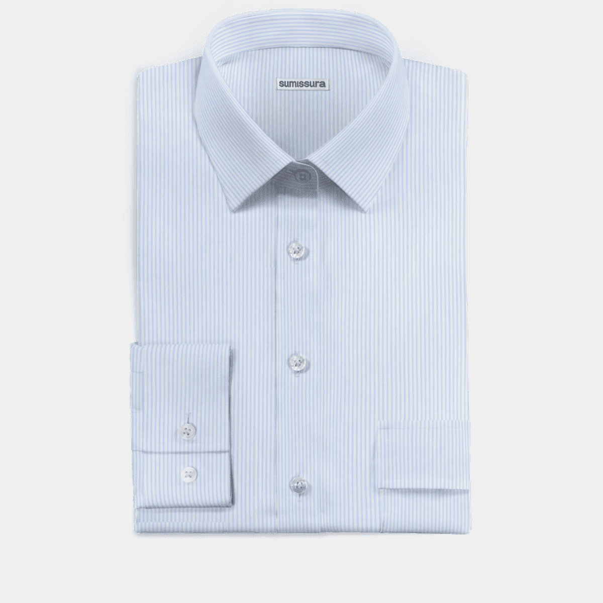 Gala Poplin Shirt - Light Blue main image 1