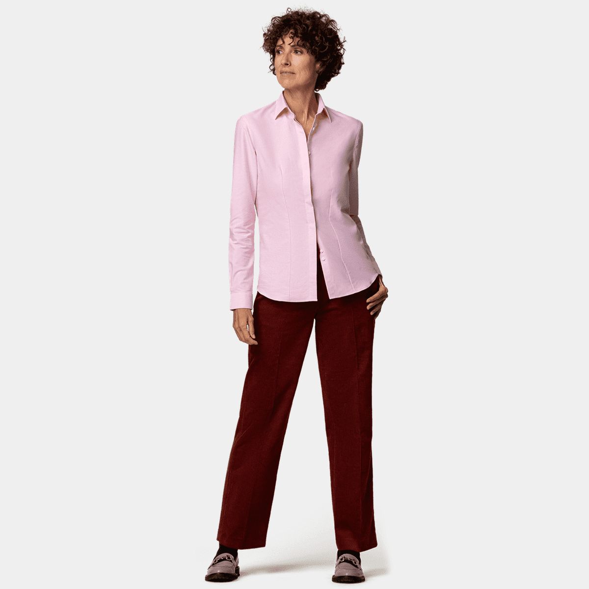 Ladies Dress Shirts - Formal Wear PNG Image