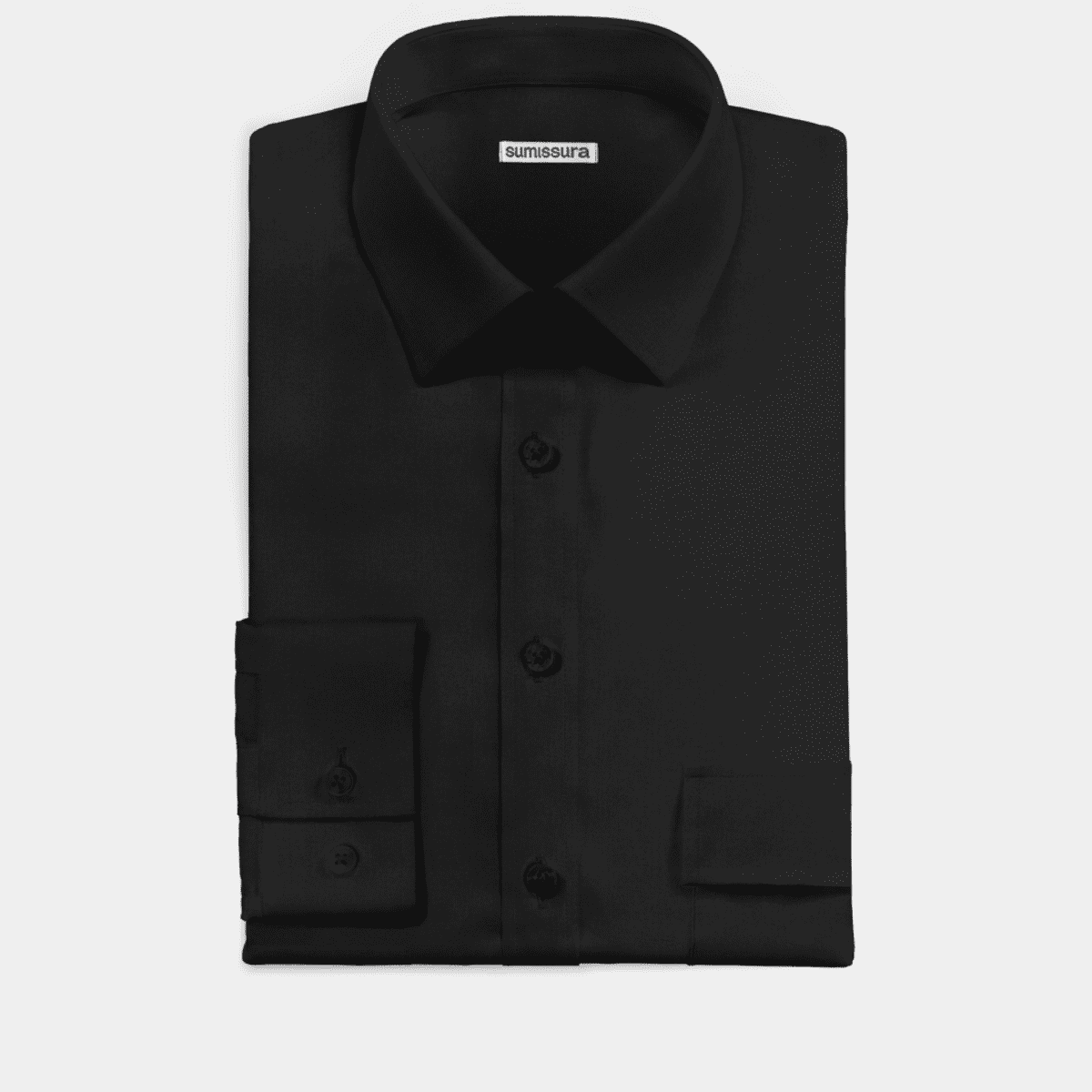 black dress up shirt Seeley S/S Button-Up Shirt | Black | X-Large main image 0