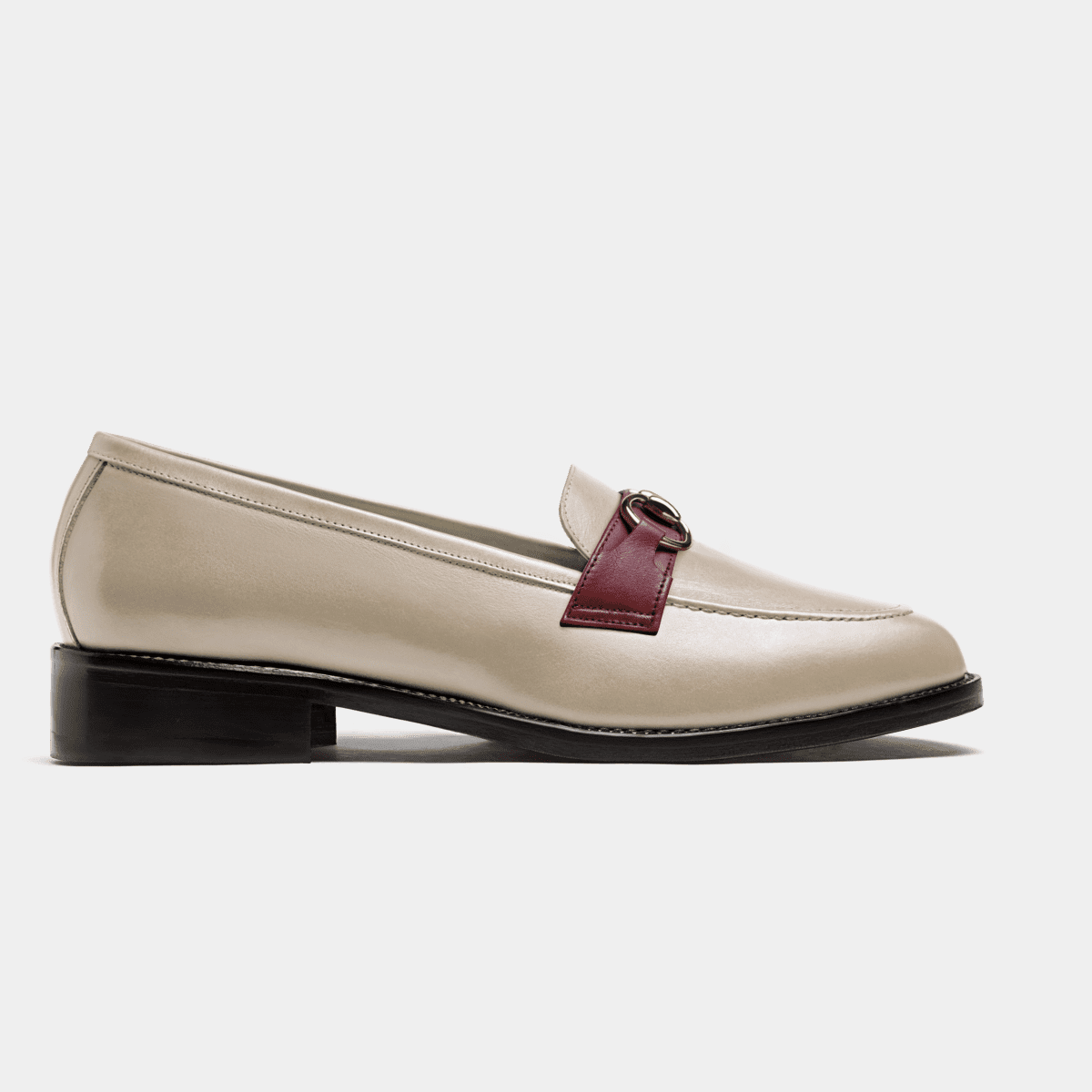 Bit Loafer - white leather | Sumissura