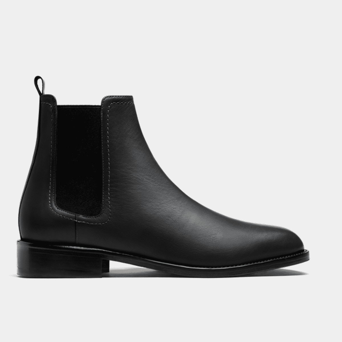 sarris leather chelsea boots