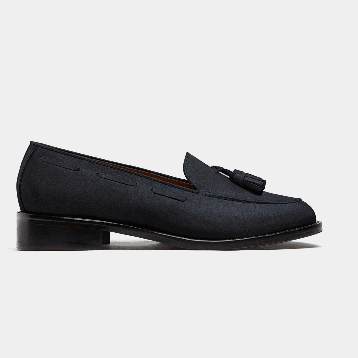 Tassel Loafer - blue suede | Sumissura