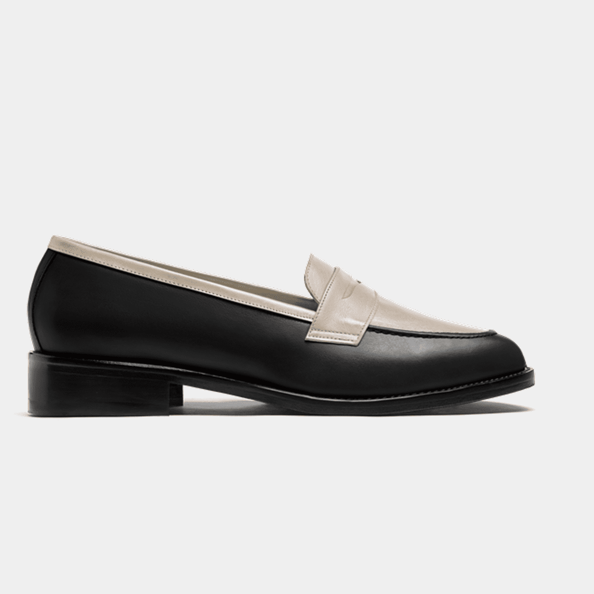 Penny Loafer - black leather | Sumissura