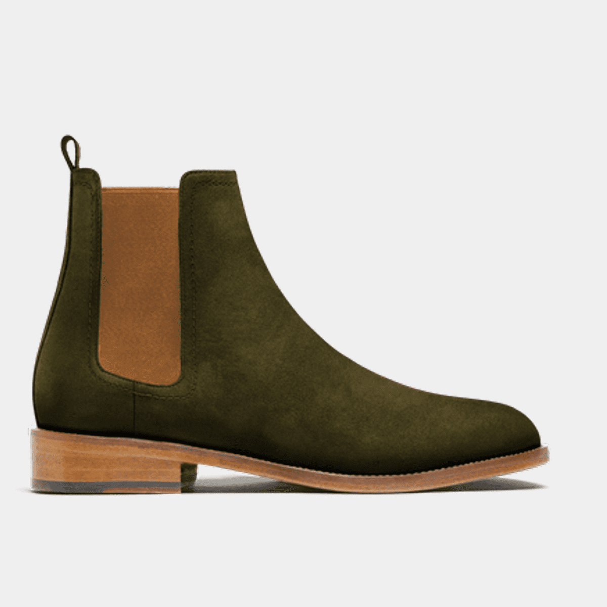 Women's green Chelsea Boots Sumissura