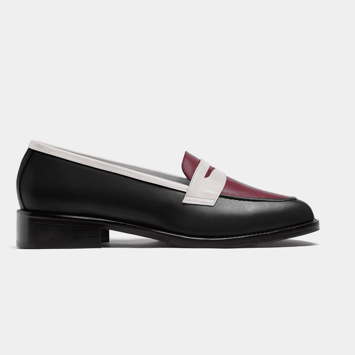 Penny Loafers - black leather | Sumissura