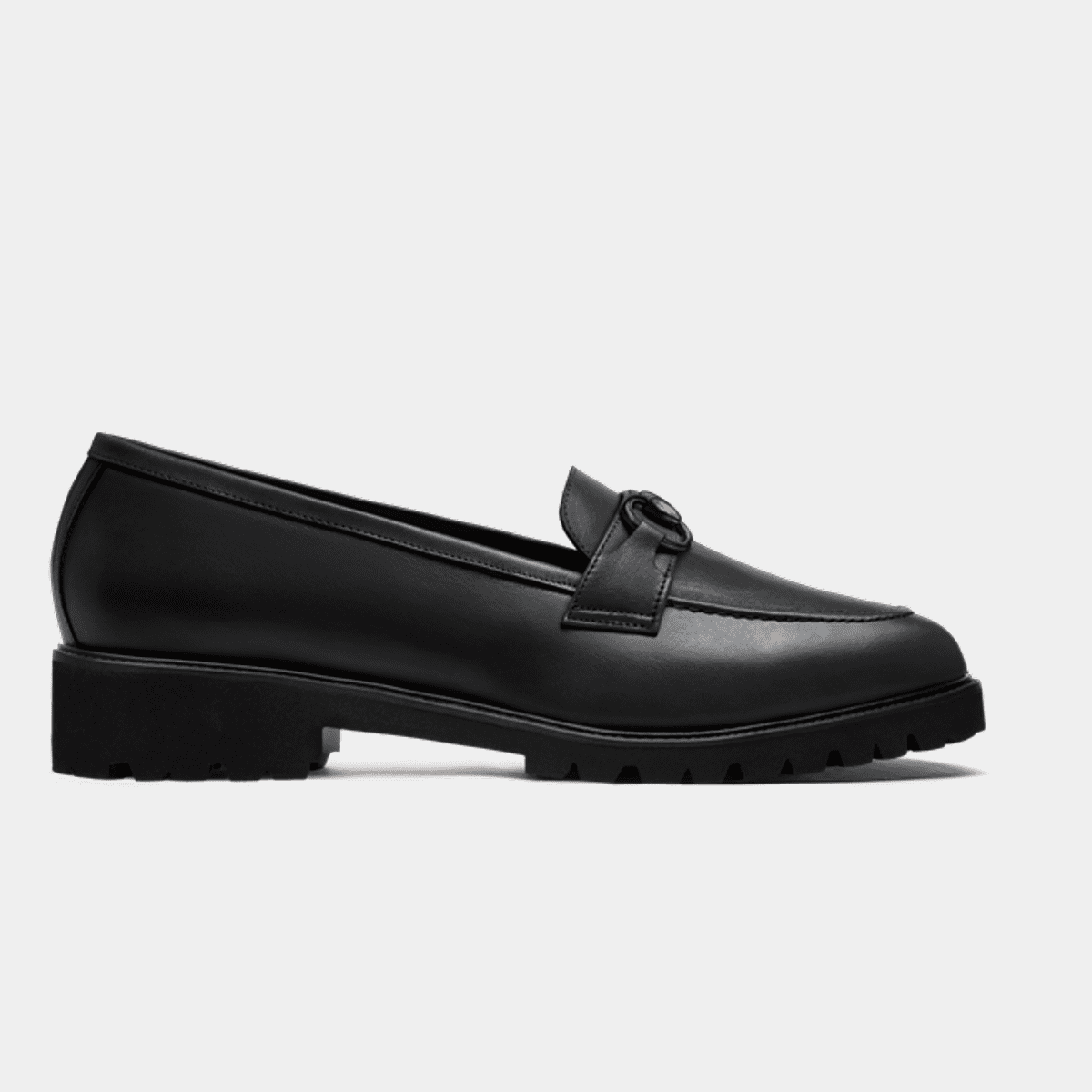 Horsebit Chunky Loafer - black italian calf leather | Sumissura