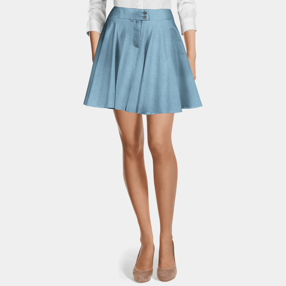 corduroy high waisted shorts