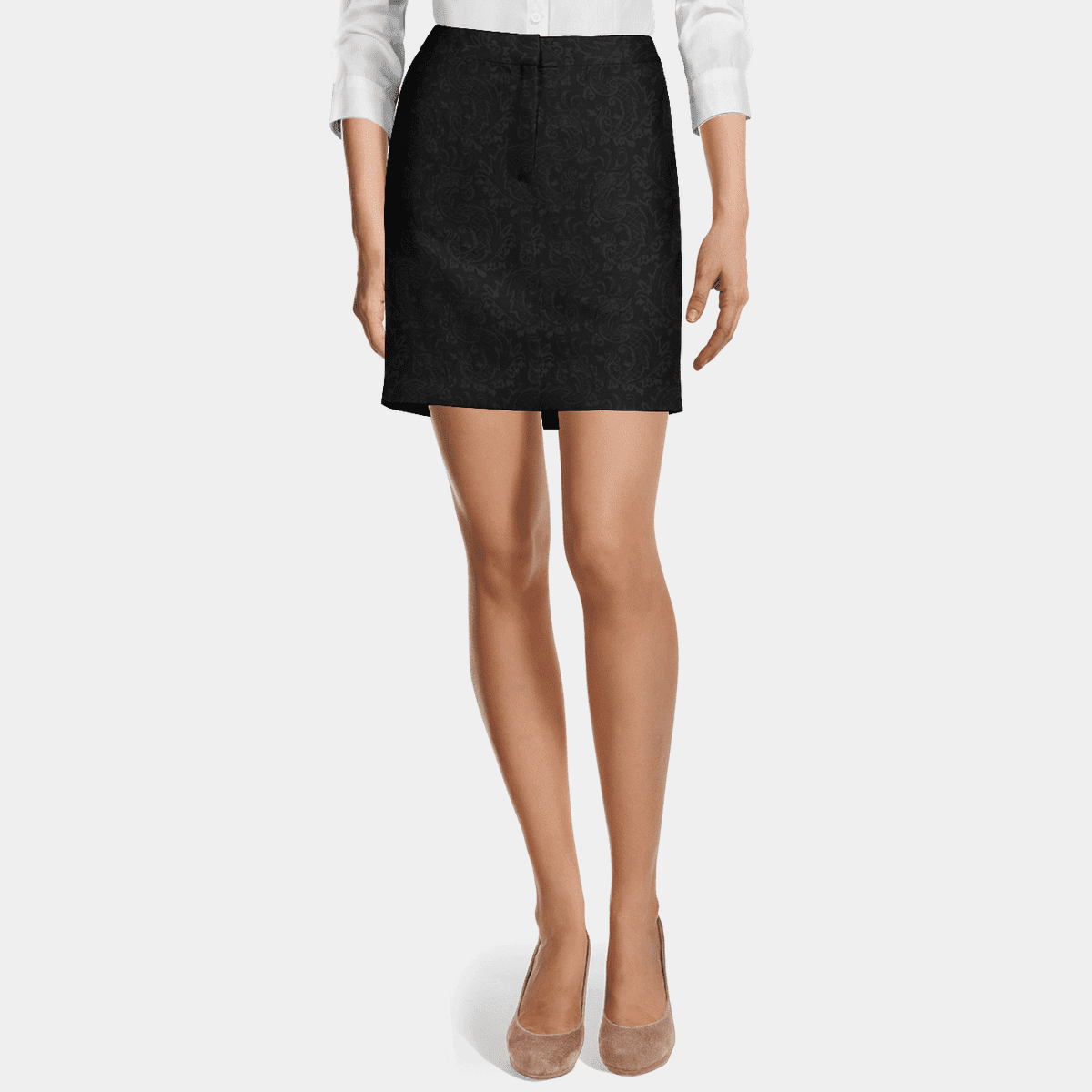 that jacquard mini skirt - That Pencil Skirt