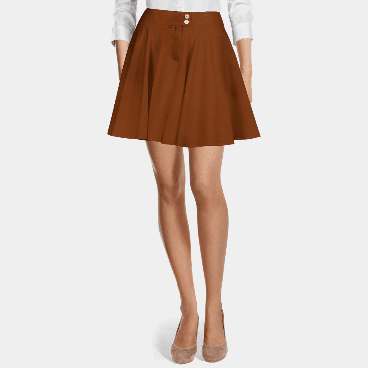 How To Wear Orange Skirts  30 Outfit Ideas