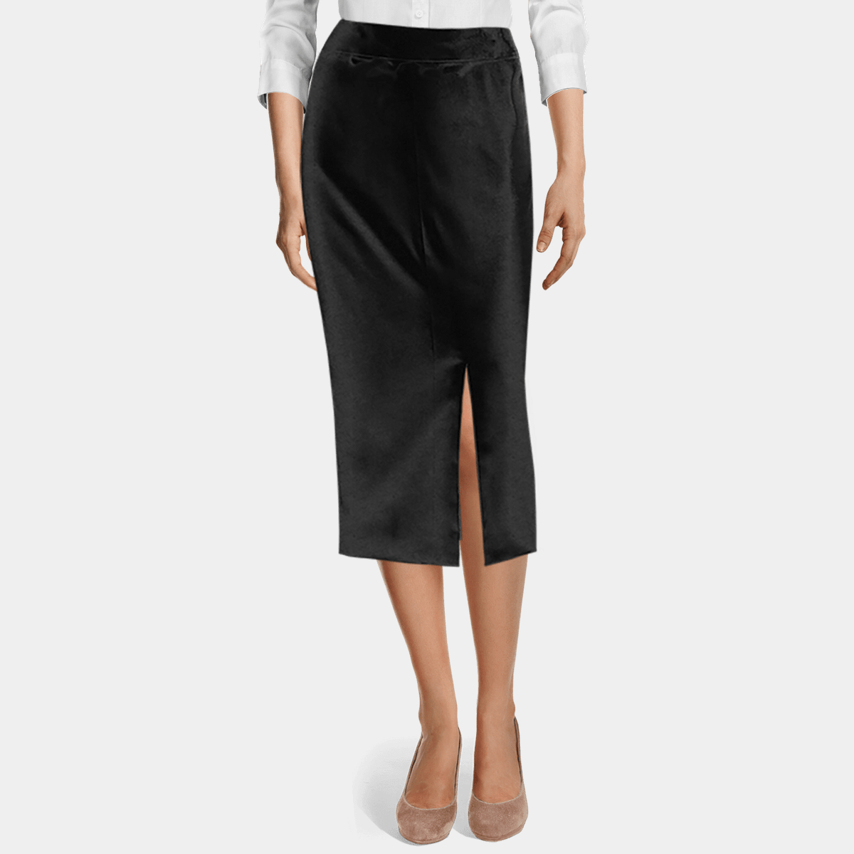 Onyx Knit Midi Skirt main image 1