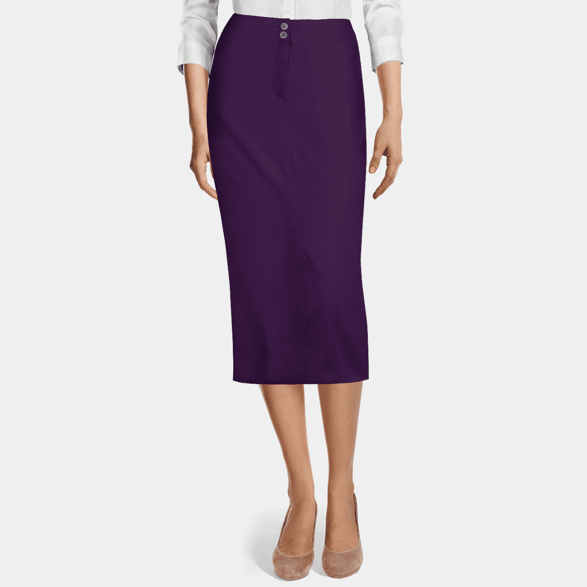 Gracia Pencil Skirt in Purple | Lyst