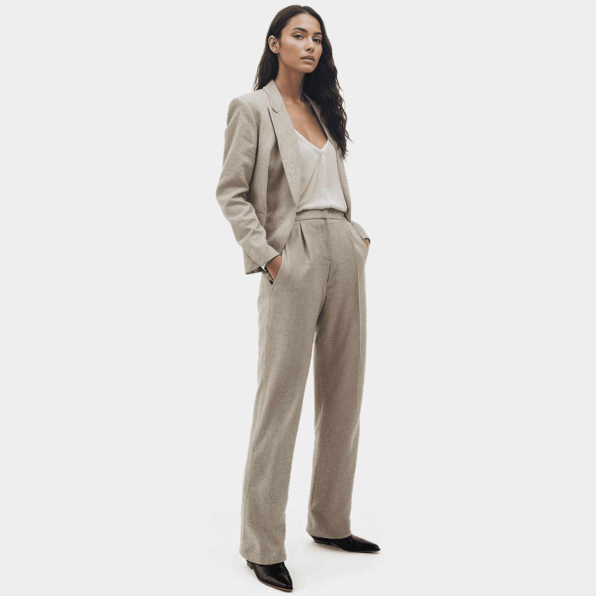 スーツ disemBySiiK embroidery linen slacks スーツ disemBySiiK embroidery linen slacks スーツ