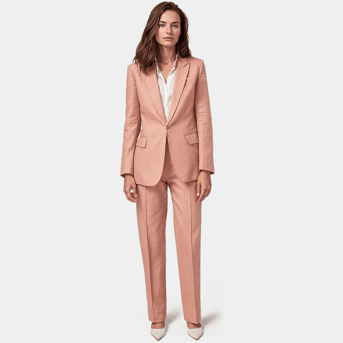 pink dress pants for women DENITZA PANTS-PINK – Mrs. Blush Pintuck Front35 Inseam95% Polyester 5% SpandexImportedAvailable In Plus Sizes Blush pink dress pants for