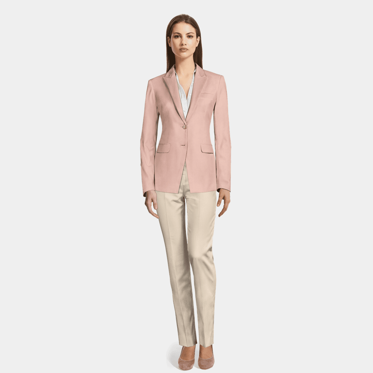 Pink and cream Suit Set | Sumissura