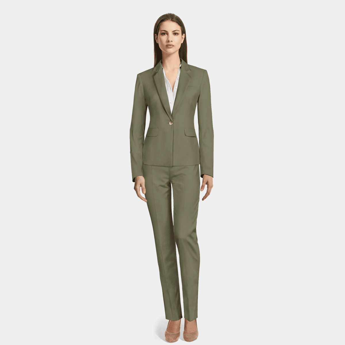 Mint Green Suit - Sage Green Linen Suit main image 1