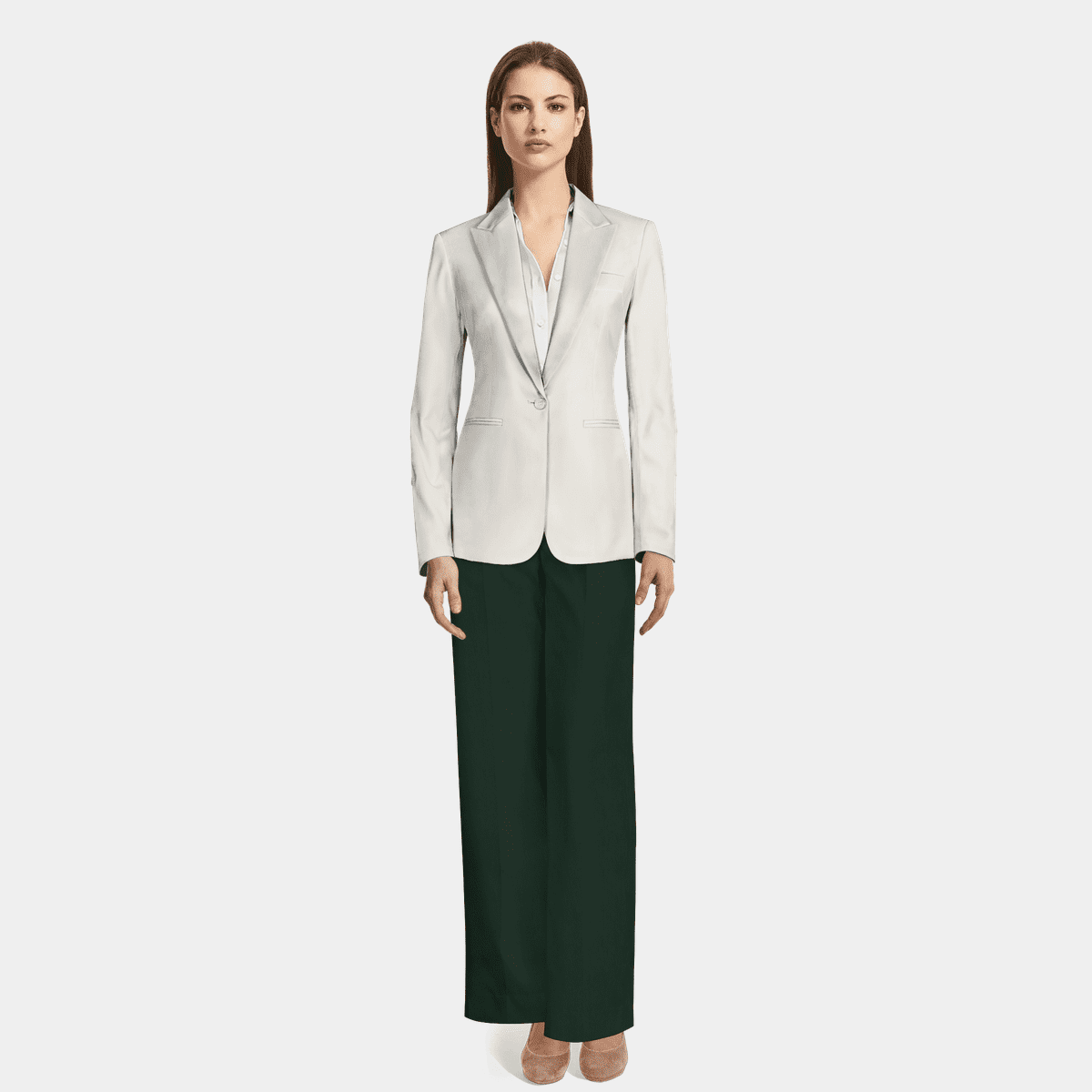 Clover - Green Bistro Long Sleeve Long Legged Suit main image 1