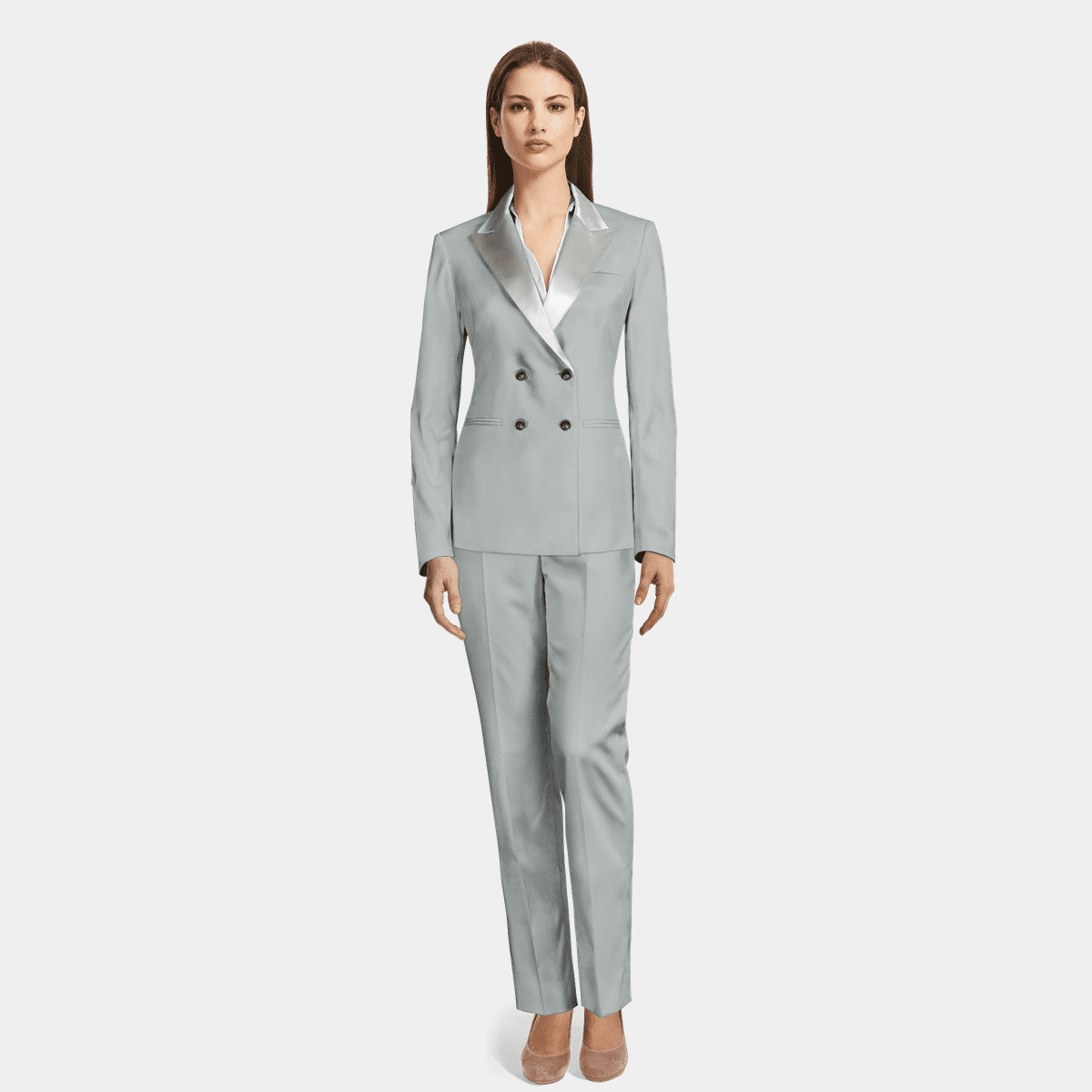 Navy Blue Tuxedos - Double Breasted Tuxedo main image 1