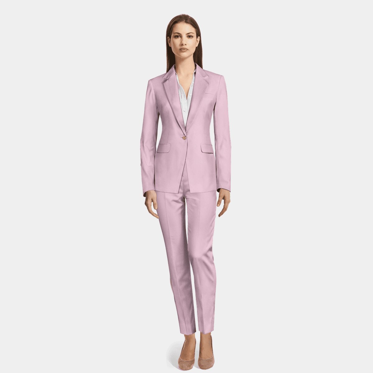 Light Purple Ankle Pantsuit