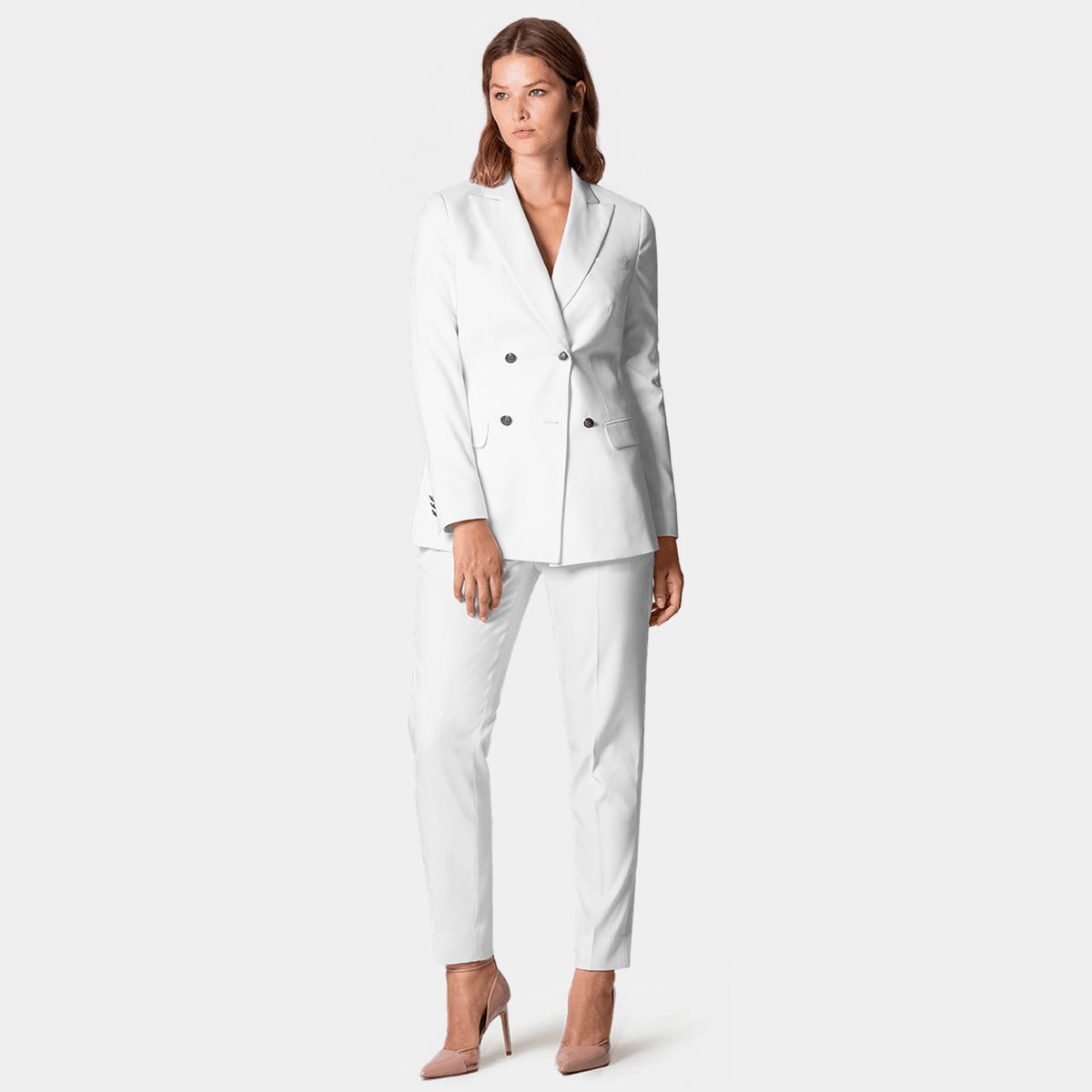 Women's White Suits  All White Suits for Women - Sumissura