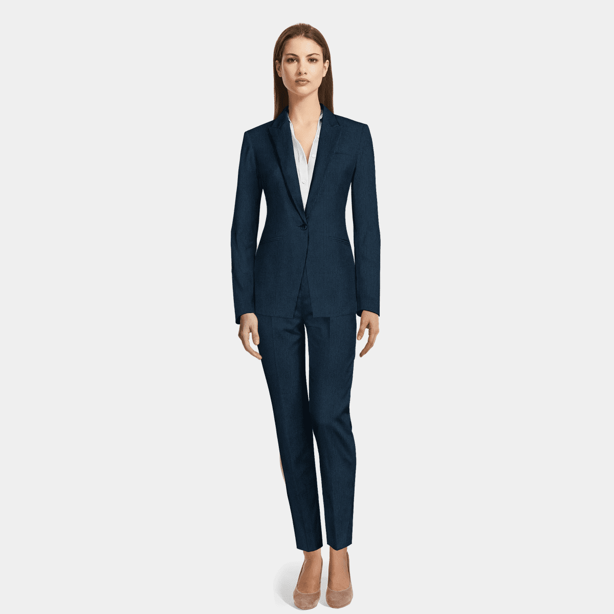 corduroy trouser suit