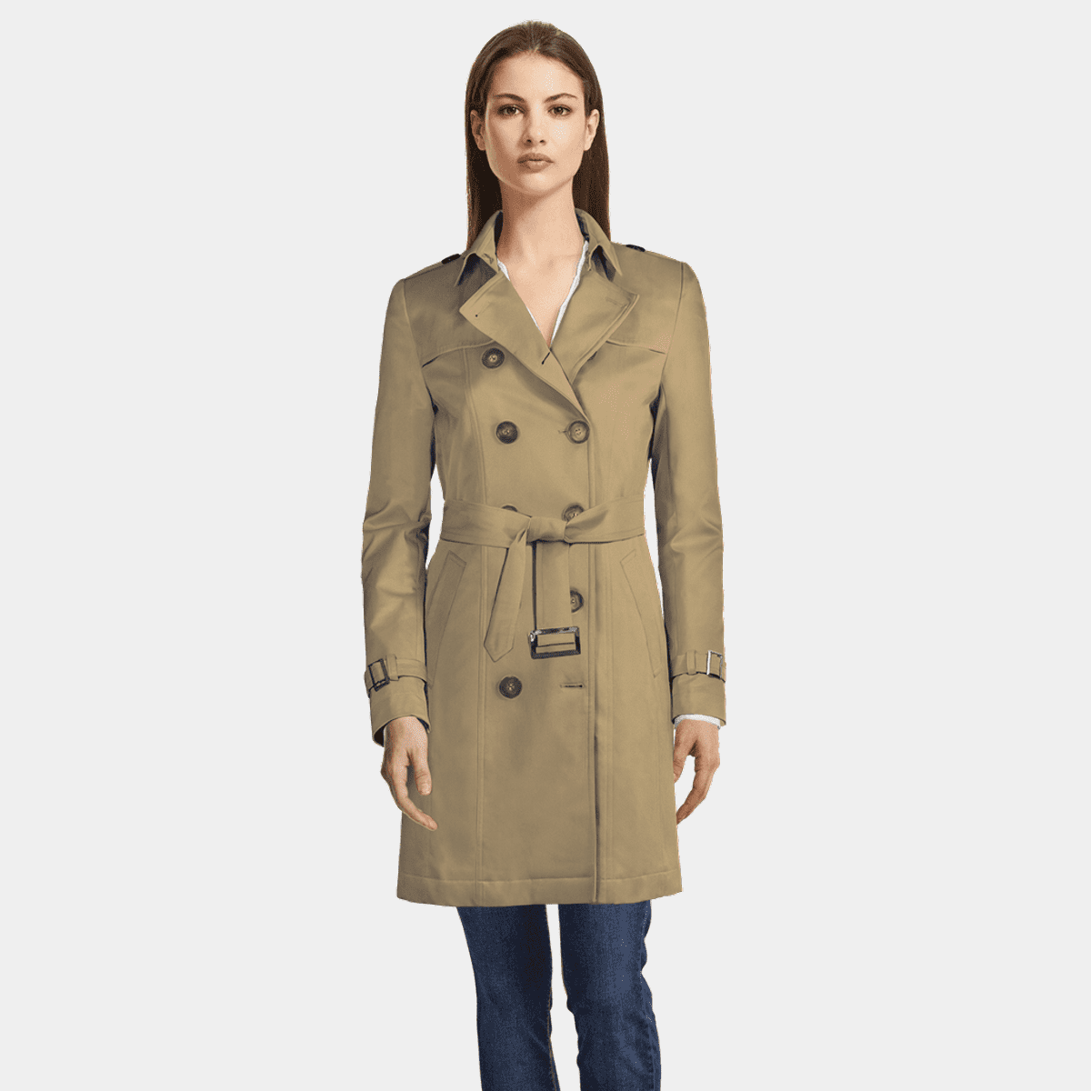 Tan Trench Coats for Women | Sumissura