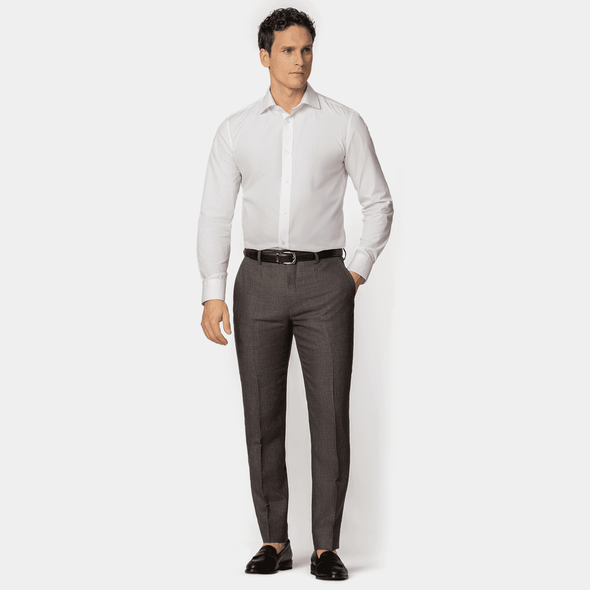 White - Linen Pants : Made To Measure Custom Jeans For Men & Women