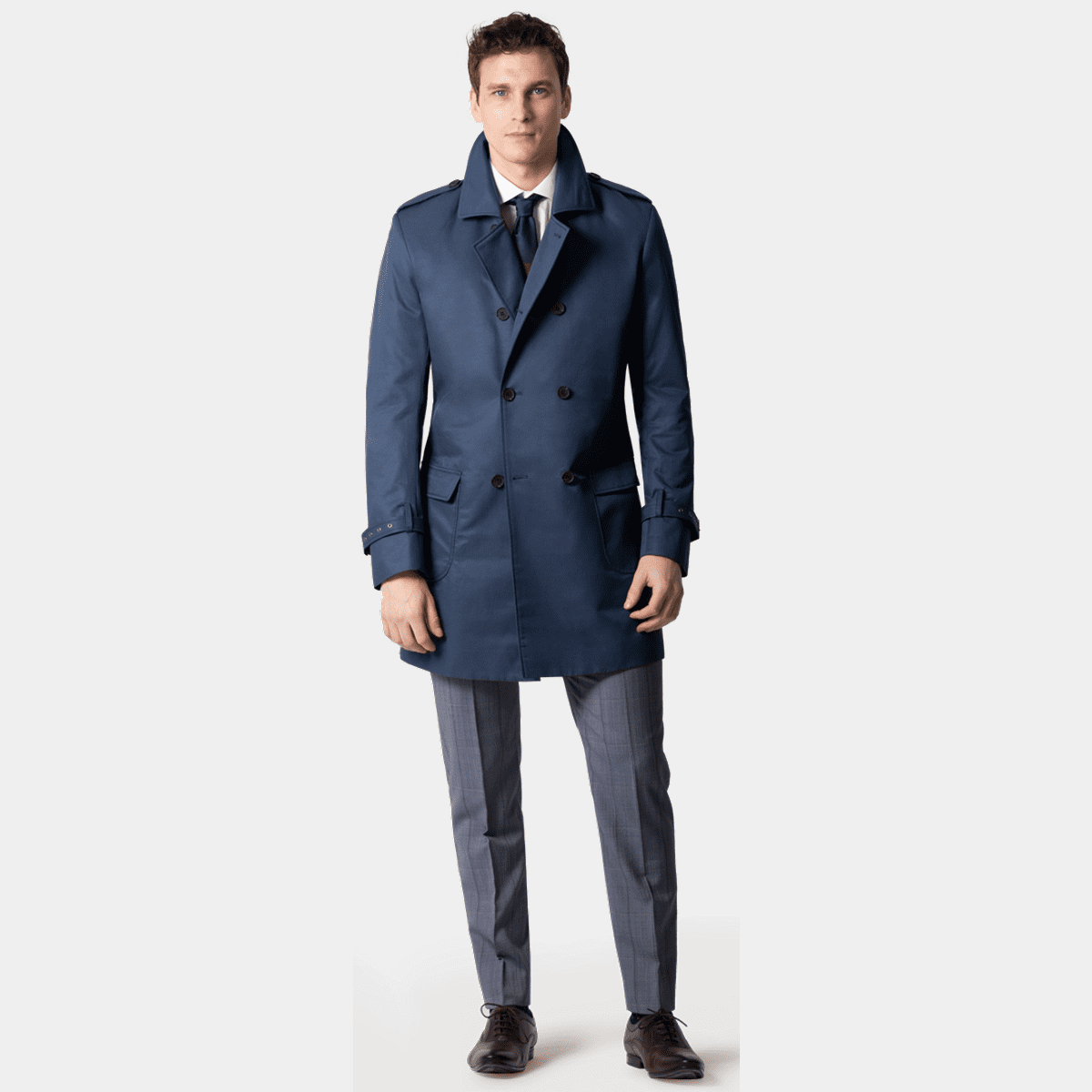 Cropped trench coat outlet mens