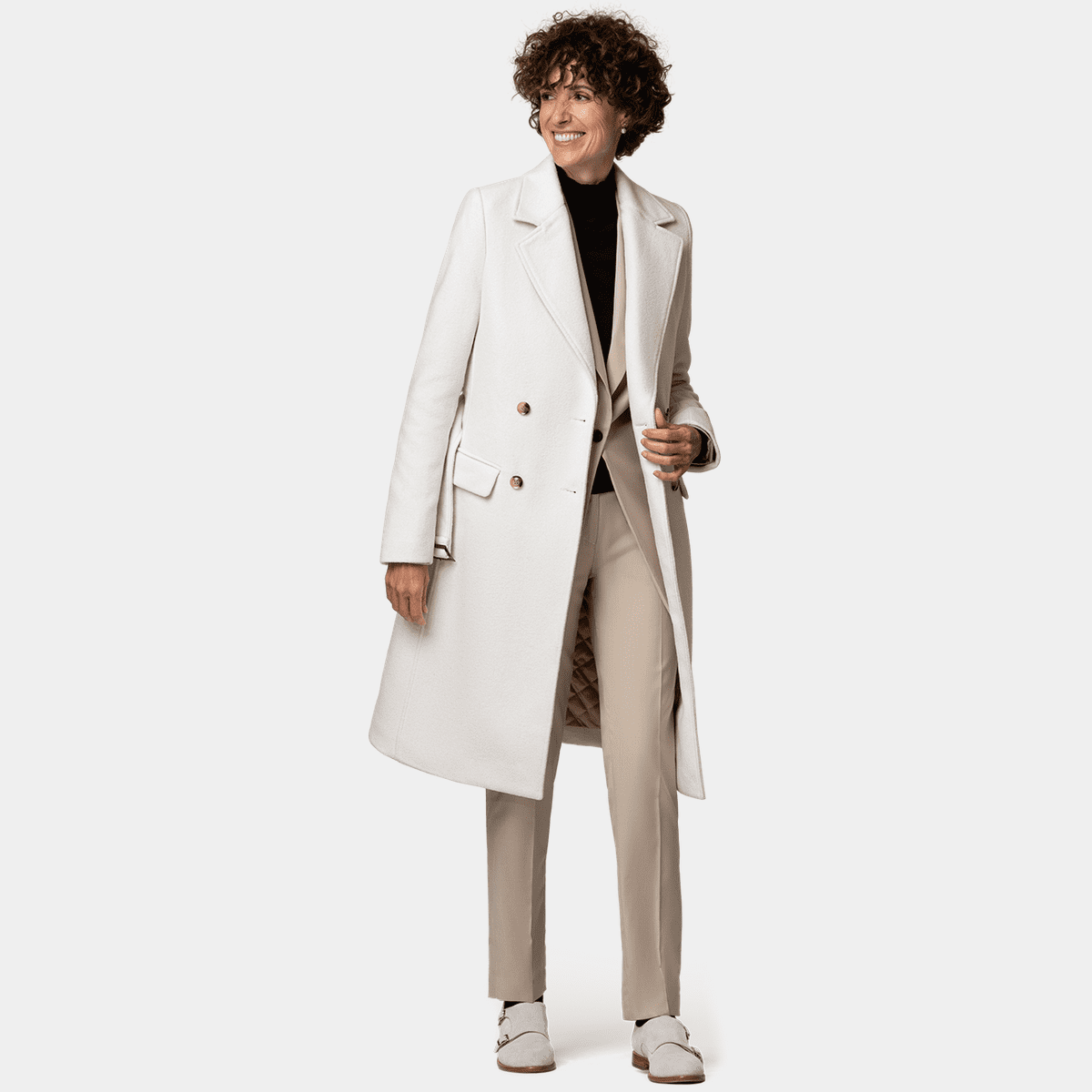 Never Pay Full Price for Asymmetric Tailored Longline Coat