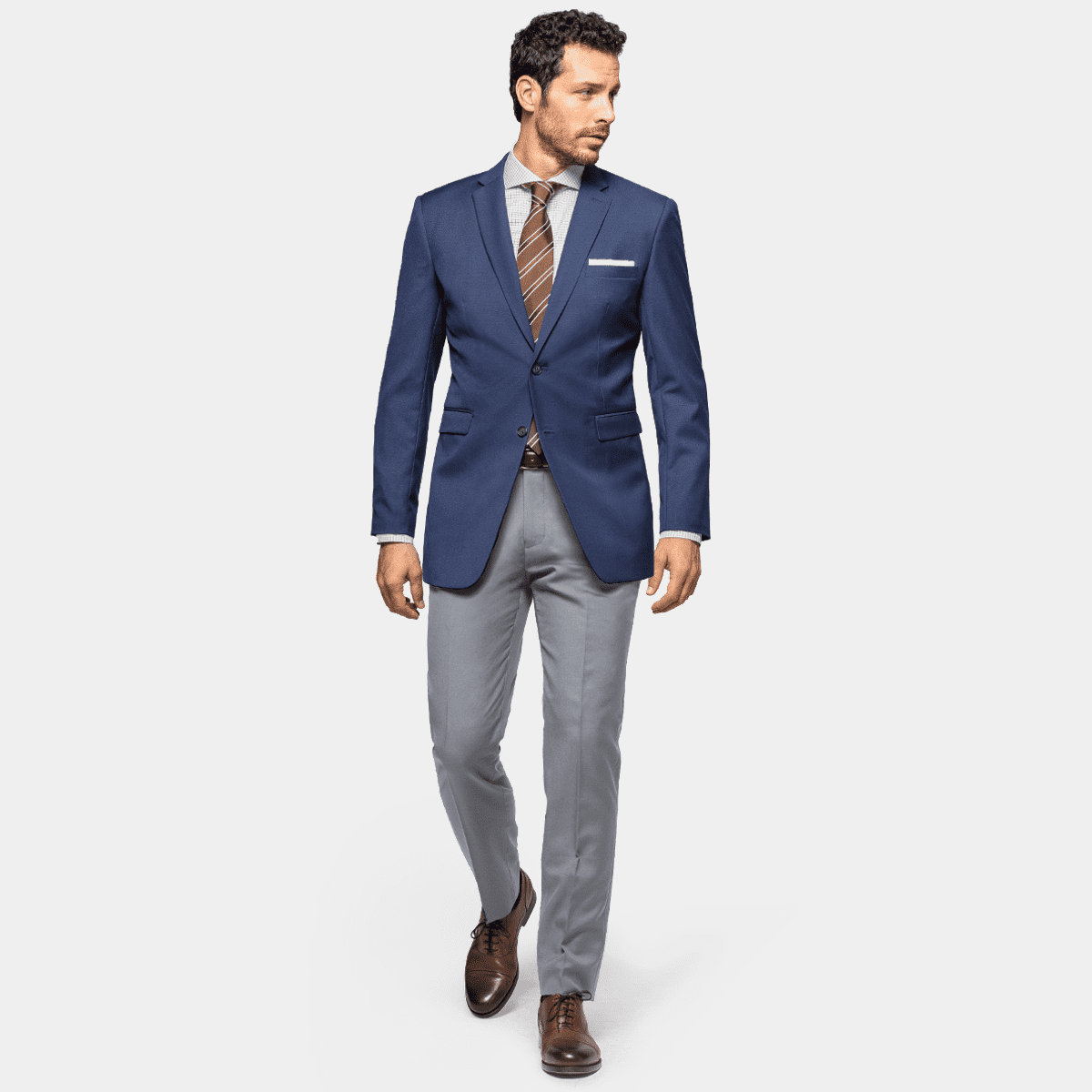 Broken suit: how to mix separates and color combinations
