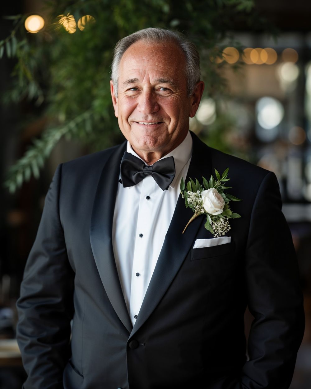 Dad of the Bride Tuxedo with Bow Tie