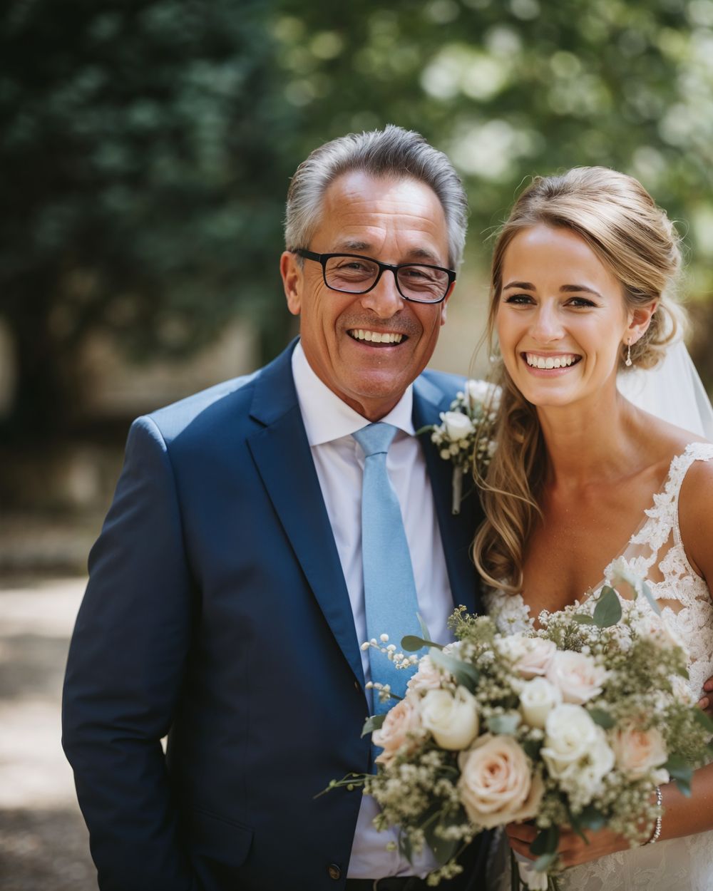 Royal Blue Wool Father of the Bride Suit