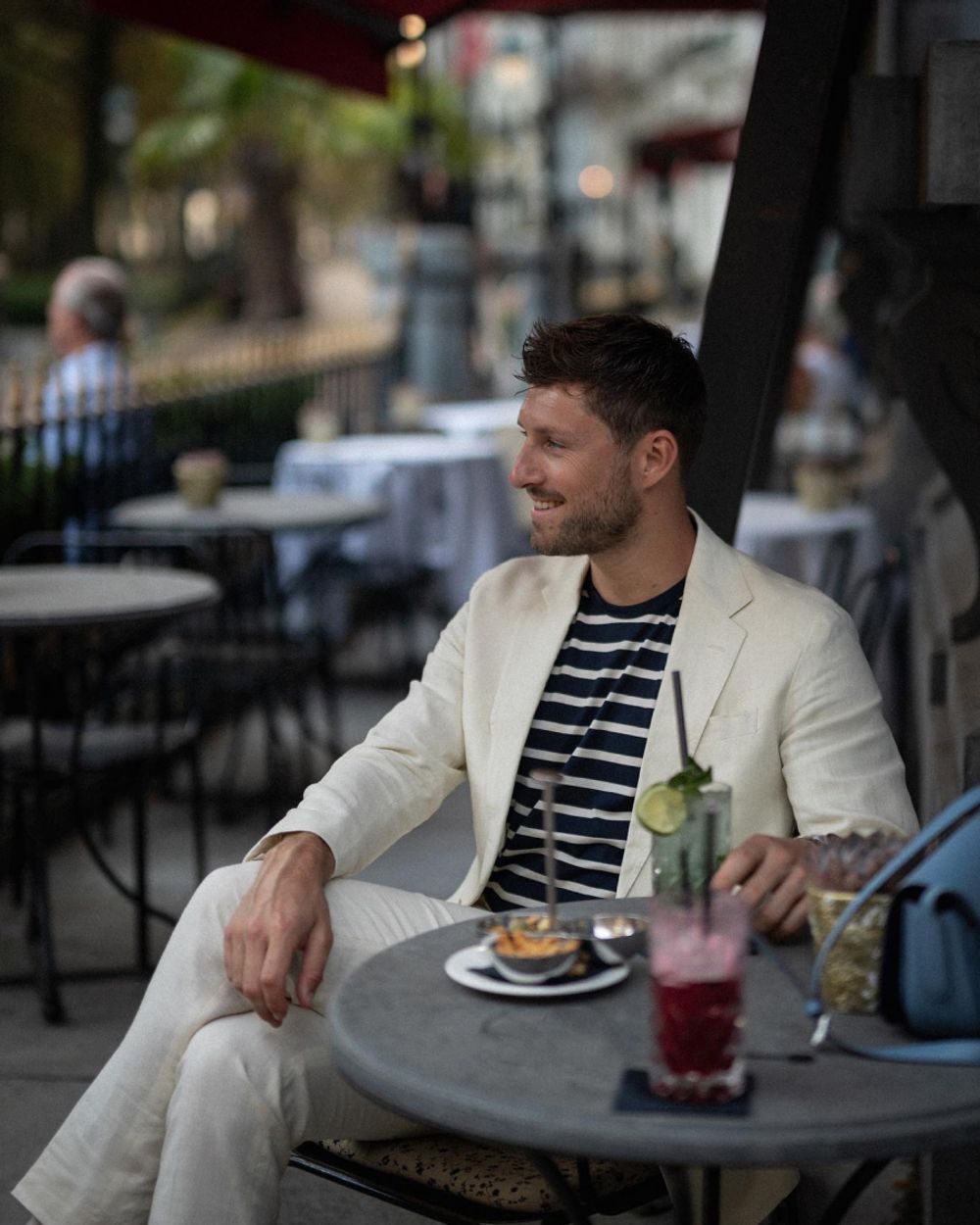 Seaside Soirée Blazer and Stripes