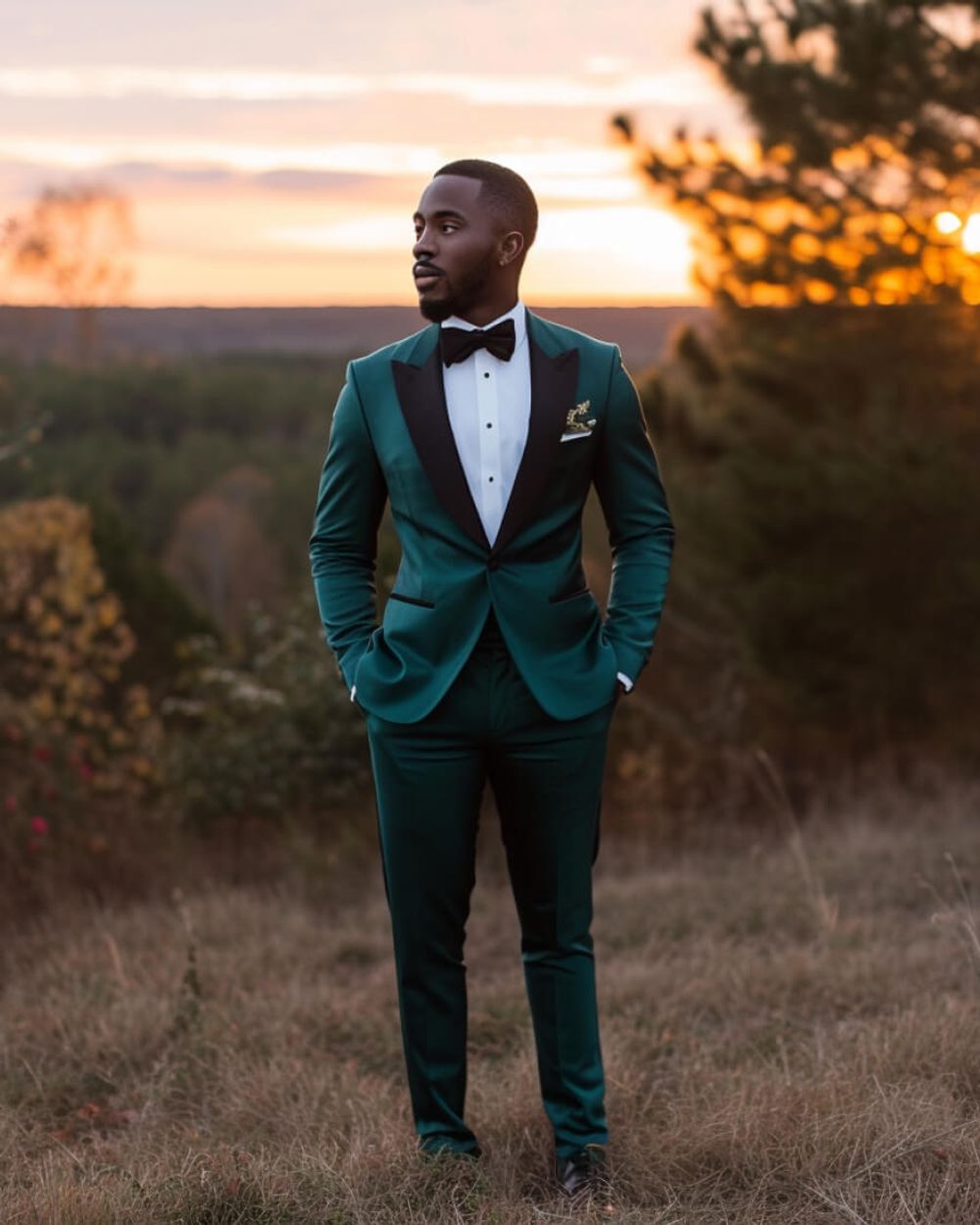 Emerald Twilight Tuxedo